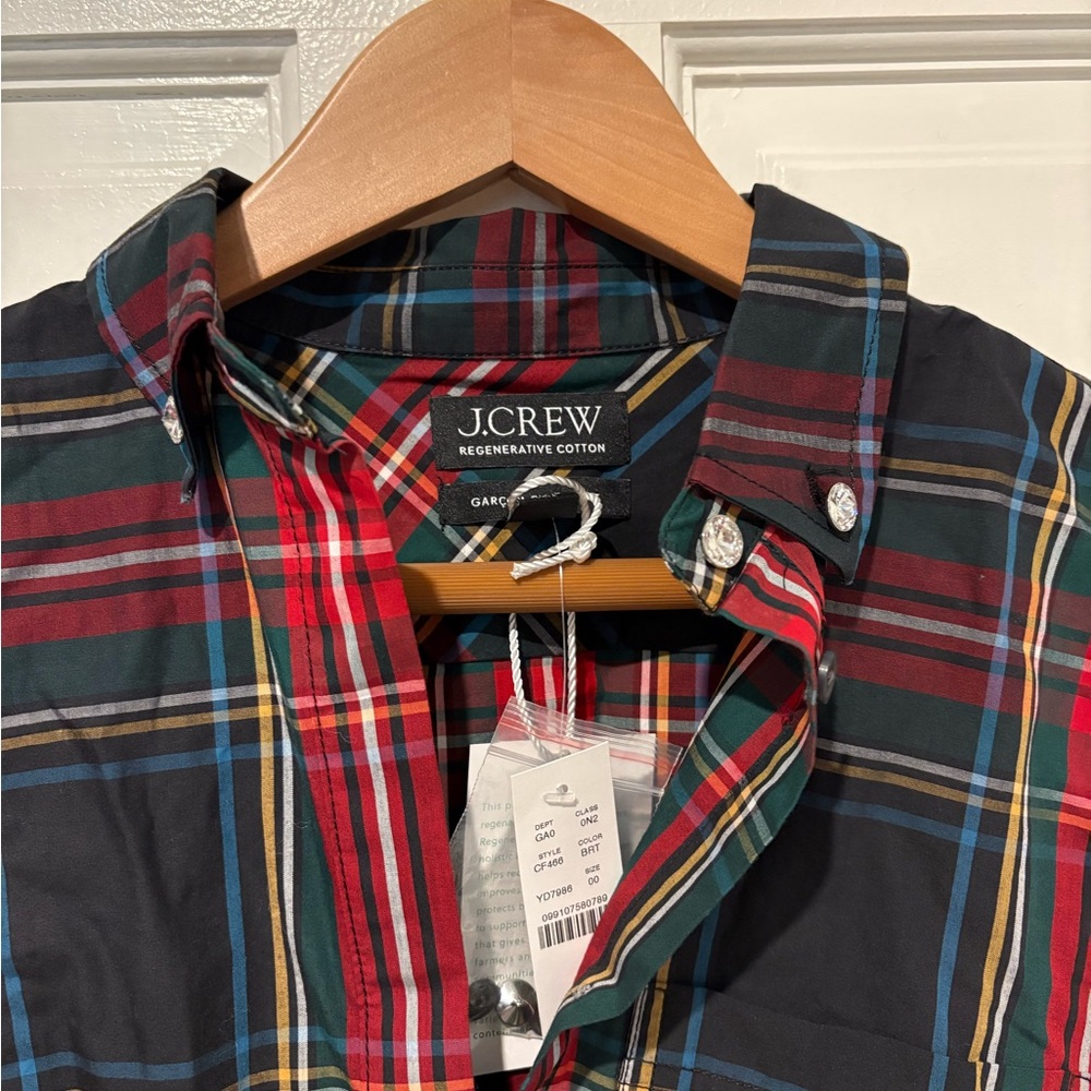 J.Crew Tartan Buttondown - Picture 2 of 6
